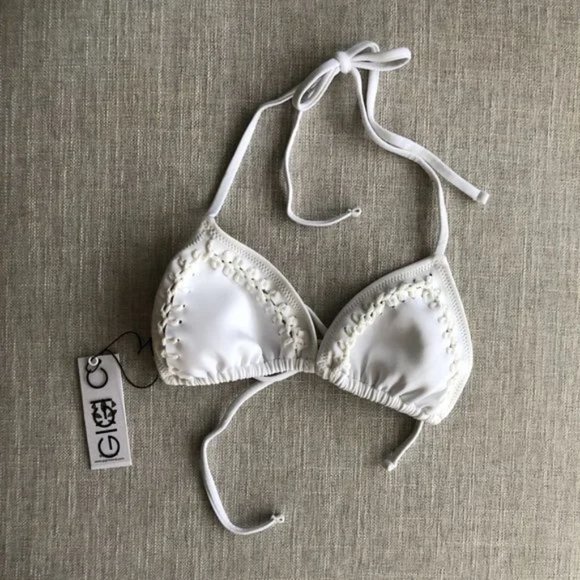 Gigi C Bikinis Olivia top (size M) NWT - Picture 4 of 8